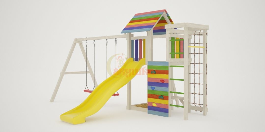 Детская площадка Савушка Мастер 10 - White Color